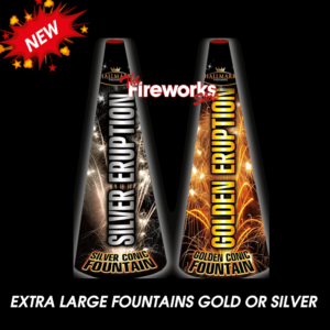 Hallmark  Eruption EXTRA LARGE Fountains  Gold or Silver